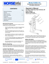morse 510SS-110 User manual