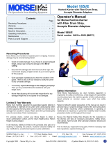 morse 185I/E Operators Manual and Parts Diagram