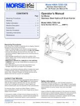 morse 400A-72SS-120 User manual