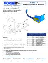 morse 5115-P Operators Manual and Parts Diagram