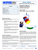morse 185A/E Operators Manual and Parts Diagram