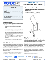 morse 81-SS Operators Manual and Parts Diagram