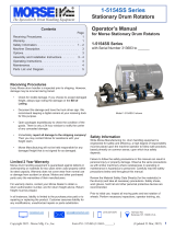 morse 1-5154SS-1 Operators Manual and Parts Diagram