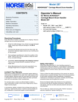 morse 512-124 Operators Manual and Parts Diagram