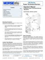 morse 195A-A Operators Manual and Parts Diagram
