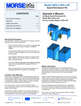 morse 2-305-1-50-CE Operators Manual and Parts Diagram