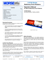 morse 2-5154/10-1 Operators Manual and Parts Diagram