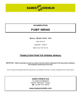 Sames 06R440 User manual