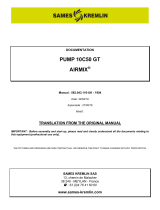 Sames 10C50 GT User manual