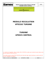 Sames Turbine speed control User manual
