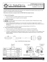 C.E. Niehoff & Co A9-4081 Adapter Harness Installation guide