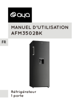 AYA Réfrigérateur 1 porte AFM3502X 335L Inox User guide