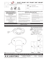 B-K lighting Twin Micro Nite - MR11 Installation guide