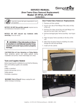 Heat & Glo SimpliFire SF-PP23/SF-PP26 User manual
