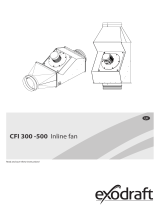 Exodraft CFI Inline Fan Owner's manual