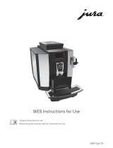 Jura WE8 Owner's manual