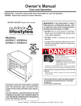 Heat & Glo Vesper Series User manual