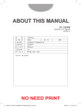 Winia KOM9P11 Owner's manual