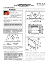 Heat & Glo Arcadia and Chateau Doors Install Manual