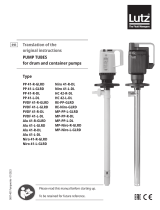 Lutz Pump tube HC Operating instructions