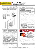 Heat & Glo True Series User manual
