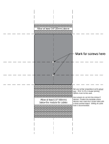 Neptune CoR Mounting Template