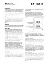 PMC Speakers DB1 User manual