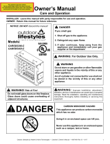 Heat & Glo Carolina-C User manual