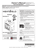 Heat & Glo Northstar-C User manual
