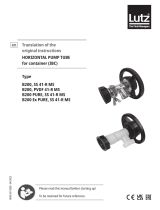 Lutz Pump Set B200 PVDF Operating instructions