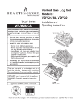 Heat & Glo VDY18D5 User manual
