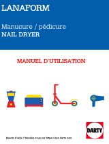 LANAFORM Nail dryer Owner's manual
