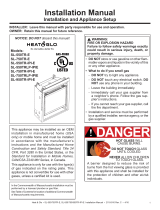 Heat & Glo Slimline TR SL-550/750/950TR-IPI-ESL-550/750TR-E Install Manual