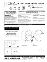 B-K lighting MINI-MICRO Installation guide