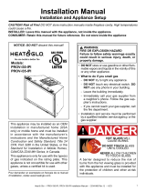 Heat & Glo Provident Install Manual