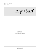 Neptune AquaSurf User manual