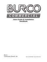 Burco COOKCENTRE90E (DK950) Owner's manual