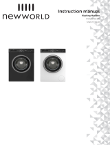 New World NWDHT914DG 9KG 1400 Spin Washing Machine User manual
