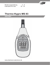Dostmann 5020-0883 MS 83 Mini-Hygrometer User manual