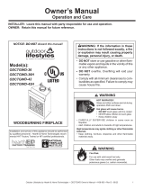 Heat & Glo Cottagewood Series User manual