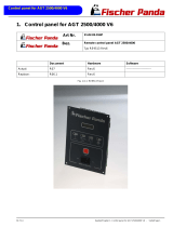 Fischer Panda AGT 2500/4000 Owner's manual