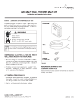 Hearth & Home WH-STAT Install Manual