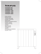 Taurus Radiateur Électrique À Inertie Sèche 1500w - Tanger 1500 Operating instructions