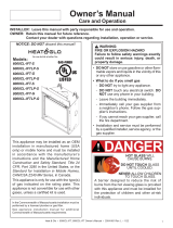 Heat & Glo 6000/8000 CL IFT Series Owner's manual