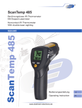 Dostmann ScanTemp 485 Profi-Infrarot-Thermometer User manual