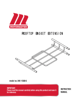Motomaster Rooftop Basket Extension Owner's manual