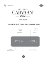 Saregama Carvaan Mini Bluetooth Speaker User manual