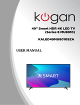 Kogan Smart HDR 4K LED User manual