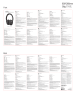 Magnum SS21 ANC Headphones Operating instructions