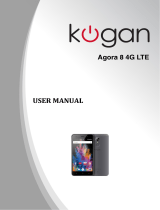 Kogan Agora 8 4G LTE User manual